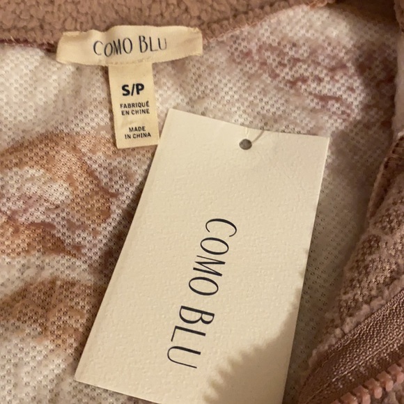 NWT COMO BLU Women’s Fleece Jacket S/P - Picture 4 of 7